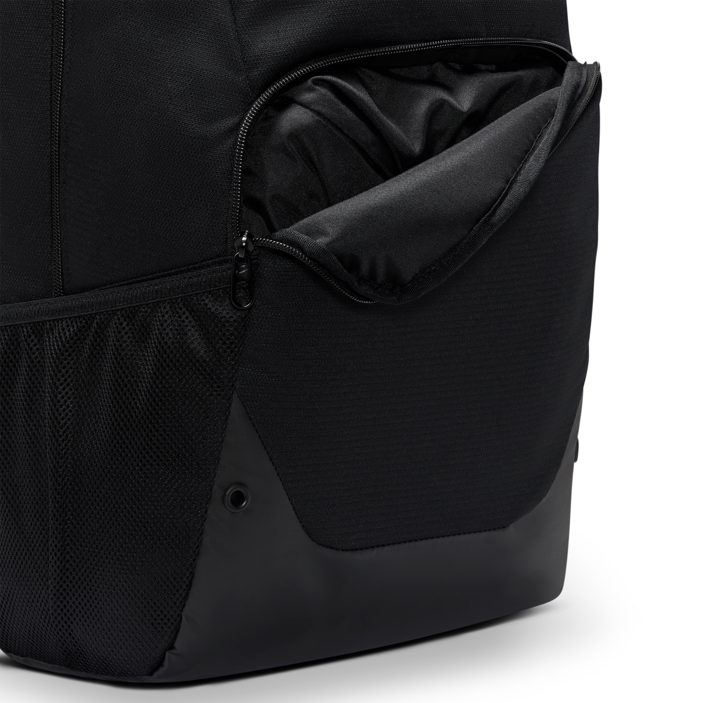 Nike Brasilia XL Backpack X - Black/Black/White - Image 8
