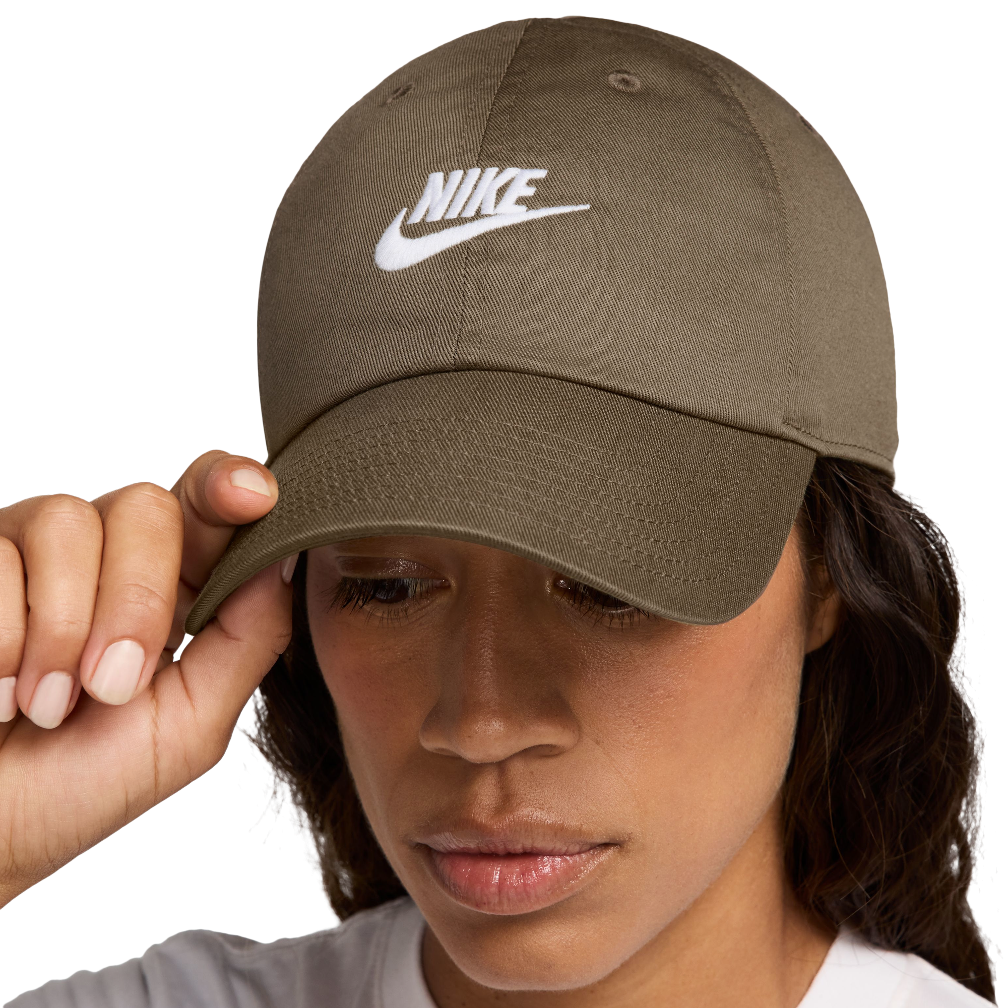 Nike Club H86 Adjustable Cap - Brown/White - Image 4