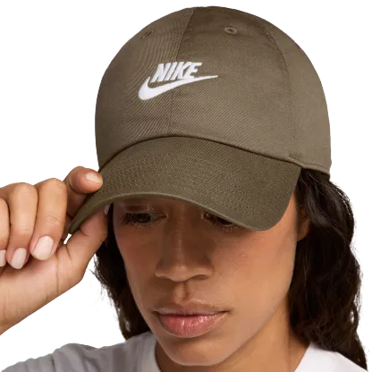 Nike Club H86 Adjustable Cap - Brown/White - Image 4