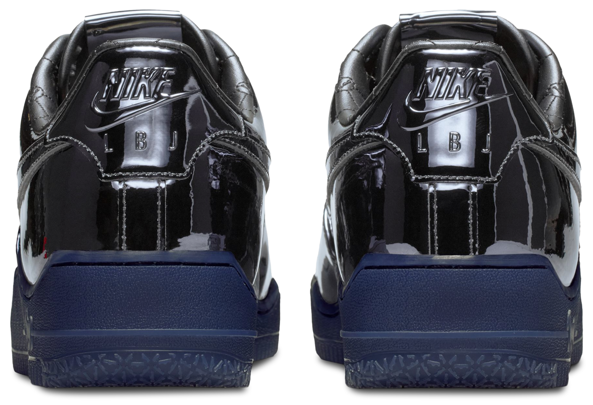 Nike Air Force 1 Low '07 - Black/Black/Gold - Image 3