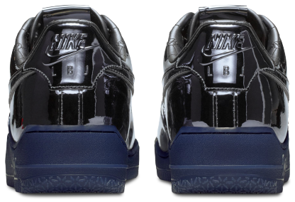 Nike Air Force 1 Low '07 - Black/Black/Gold - Image 3
