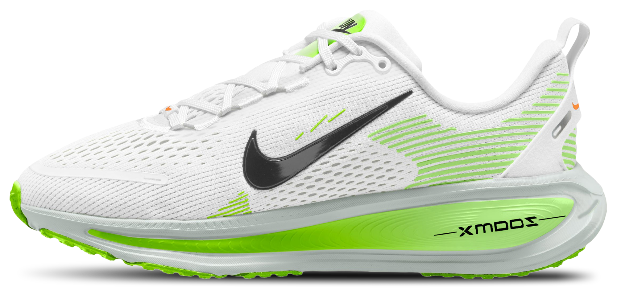 Nike Vomero 18 童款 - White/Volt/Black - Image 2