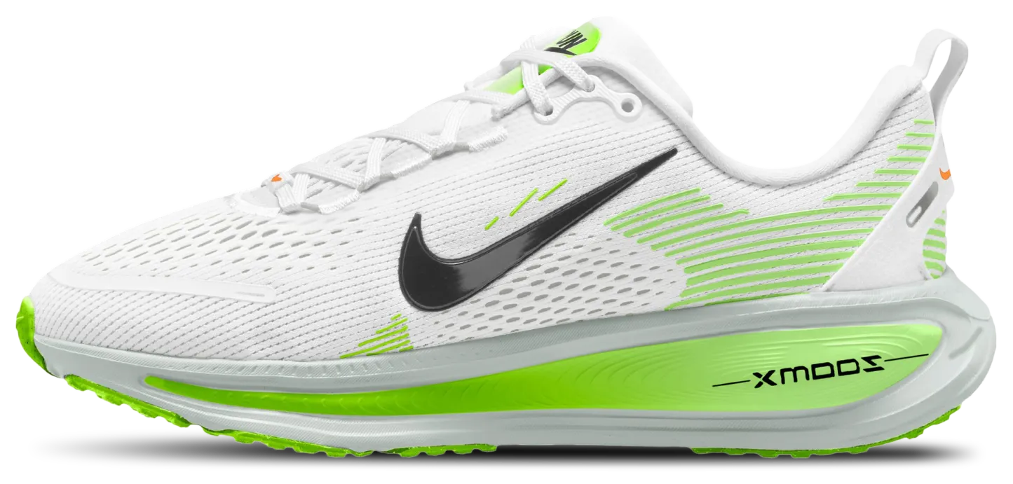 Nike Vomero 18 童款 - White/Volt/Black - Image 2