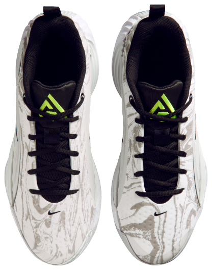 Nike Giannis Immortality 5 - White/Off White/Metallic Silver - Image 4