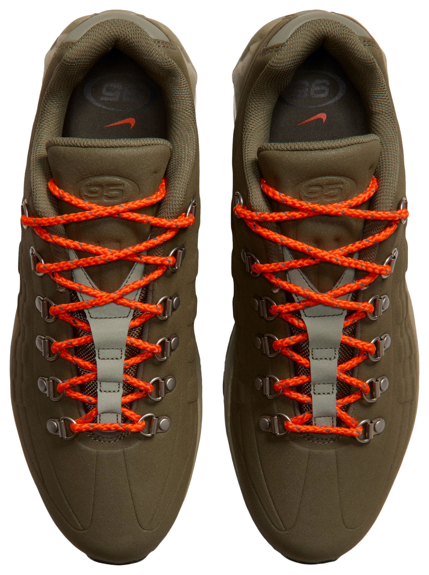 Nike Air Max 95 OG Big Bubble NA20 - Olive/Black/Orange - Image 4