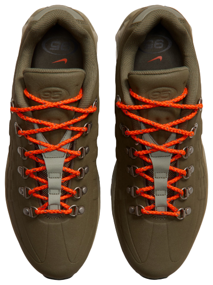 Nike Air Max 95 OG Big Bubble NA20 - Olive/Black/Orange - Image 4