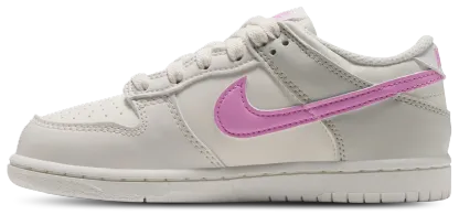 Nike Dunk Low N 童款 - Pink Rise/Sail/Phantom - Image 2
