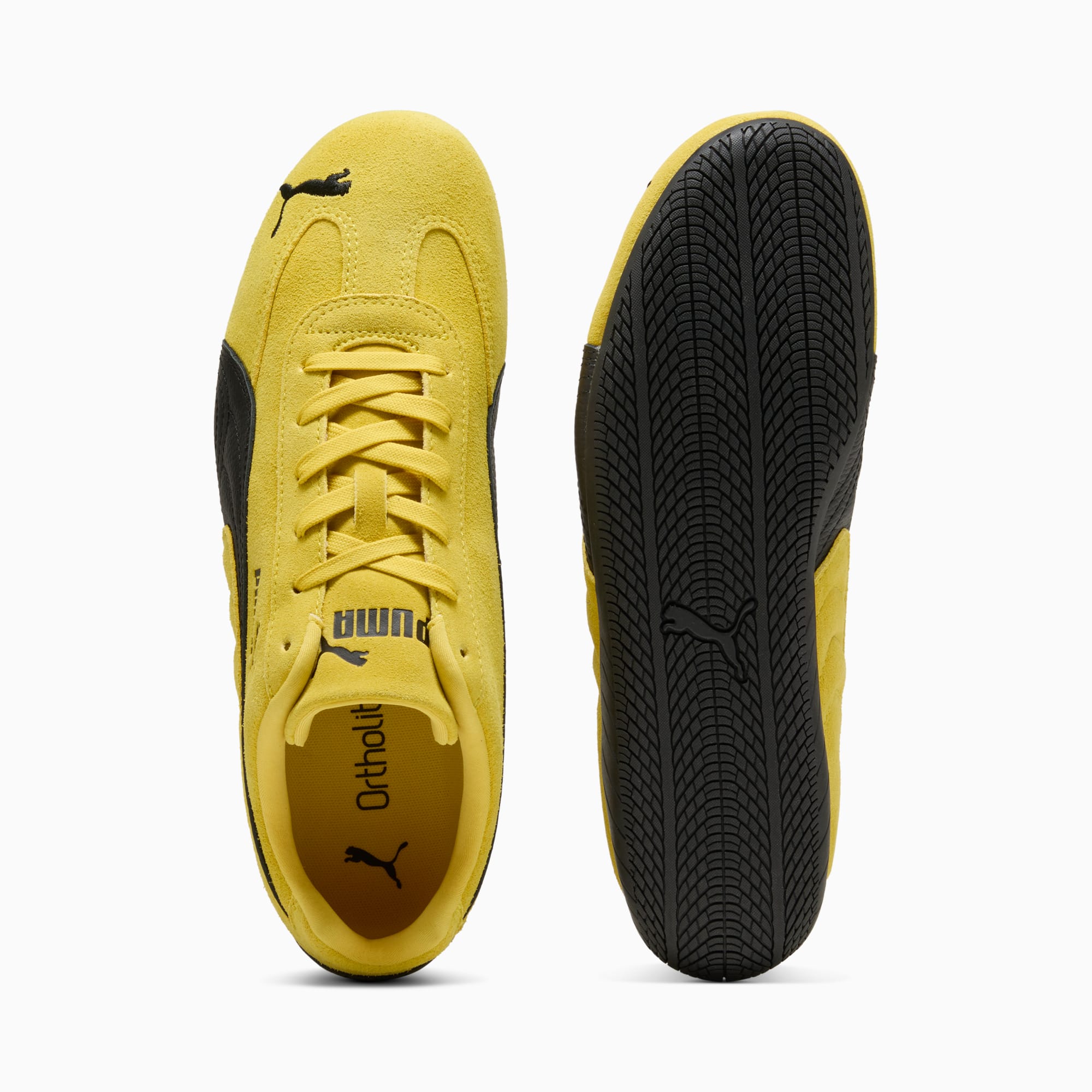 Speedcat Men's Sneakers - Pelé Yellow-PUMA Black - 7