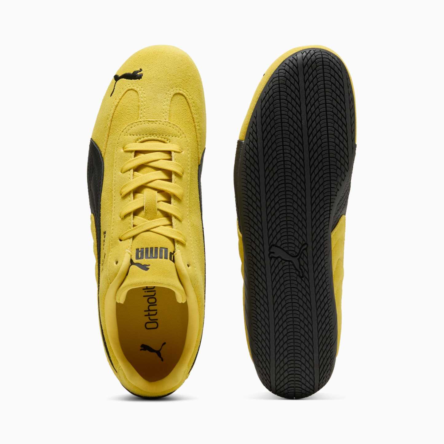 Speedcat Men's Sneakers - Pelé Yellow-PUMA Black - 7