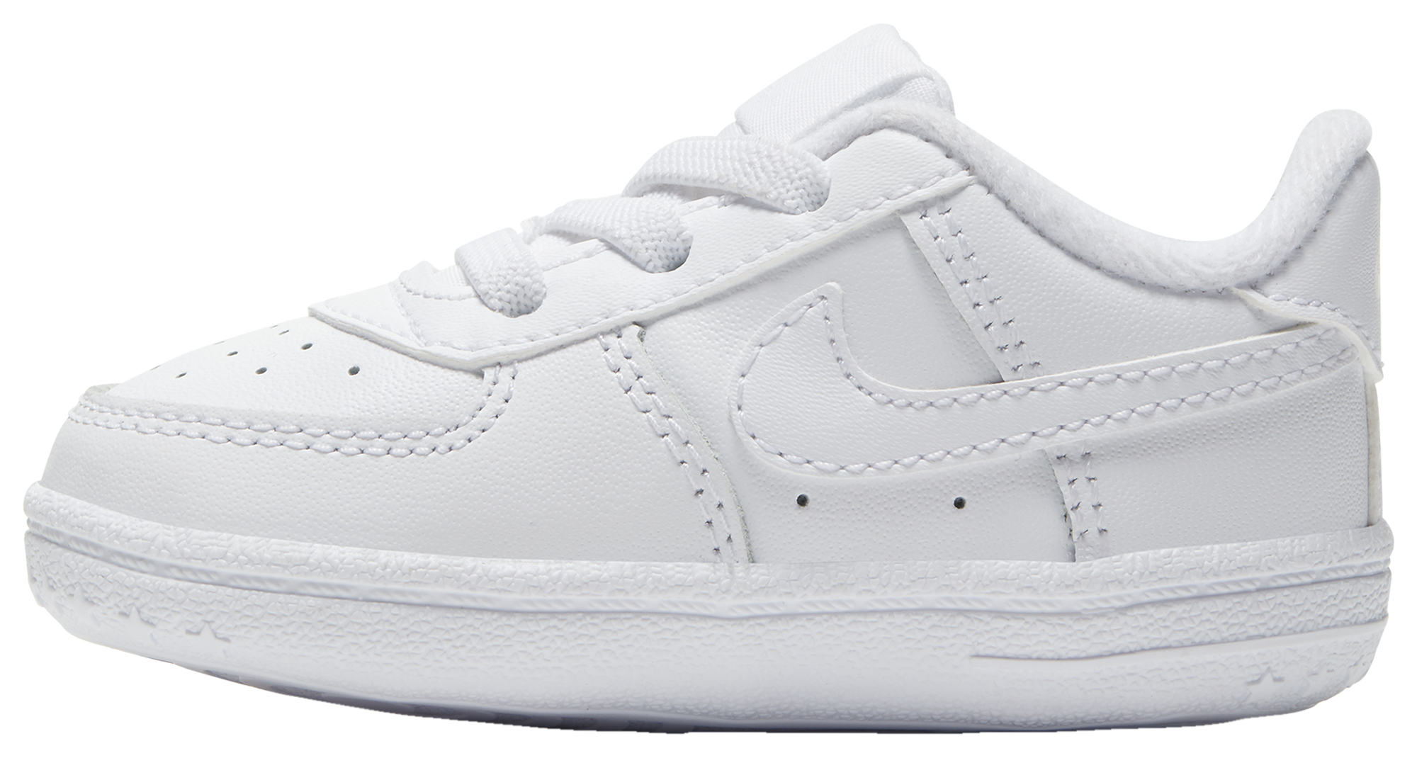 Nike Air Force One Crib 童款 - White/White - Image 2