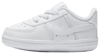 Nike Air Force One Crib 童款 - White/White - Image 2