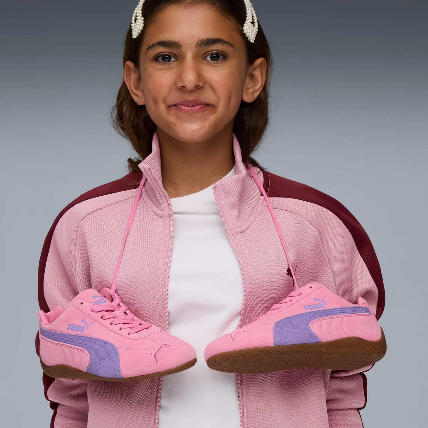 Speedcat OG Big Kids' Sneakers - Posie Pink-Lavender Alert - 2
