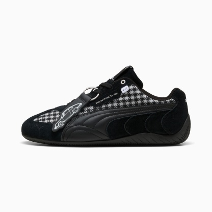 Porsche Legacy Speedcat Pepita Sneakers - PUMA Black-PUMA White - 1