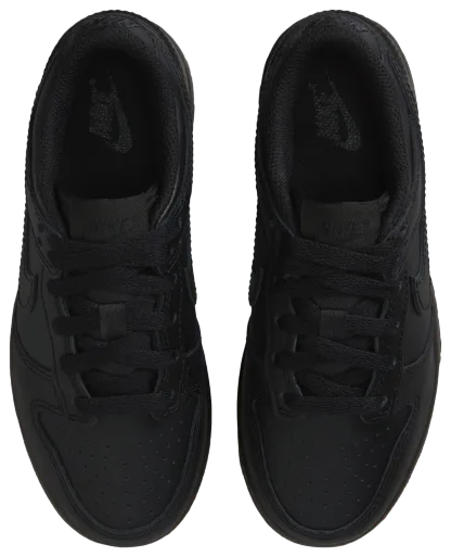 Nike Dunk Low 童款 - Black/Black - Image 4