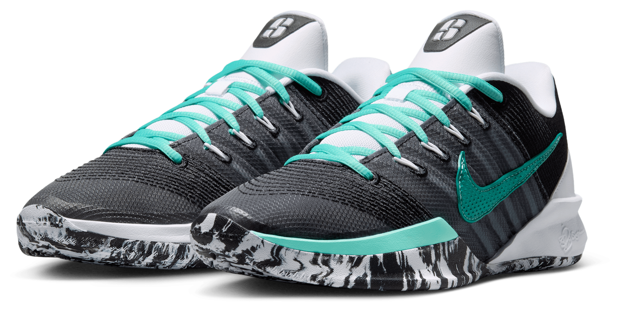 Nike Sabrina 3 - Black/Mint/White - Image 6