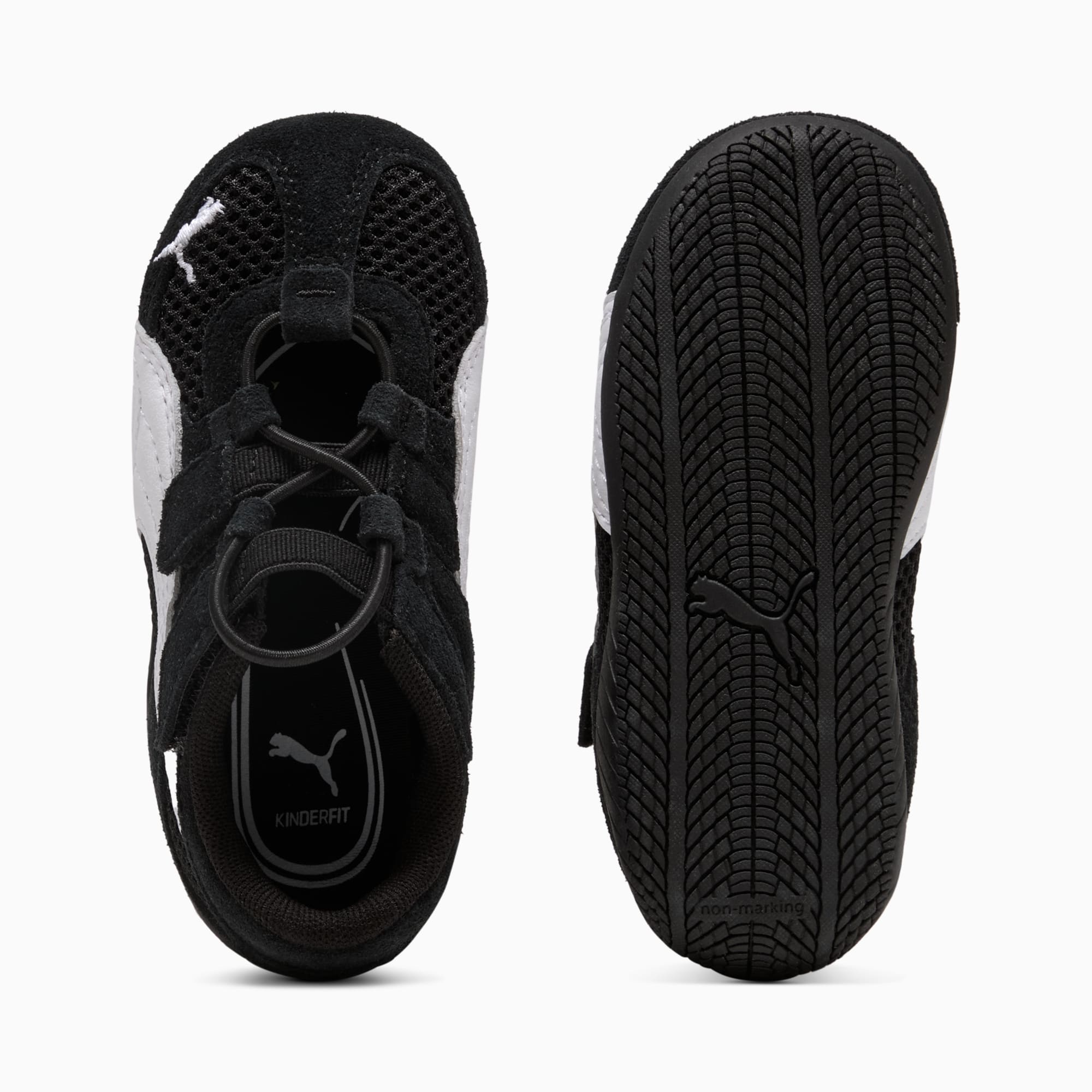 Speedcat Go Toddlers' Easy On Sneakers - PUMA Black-PUMA White - 4