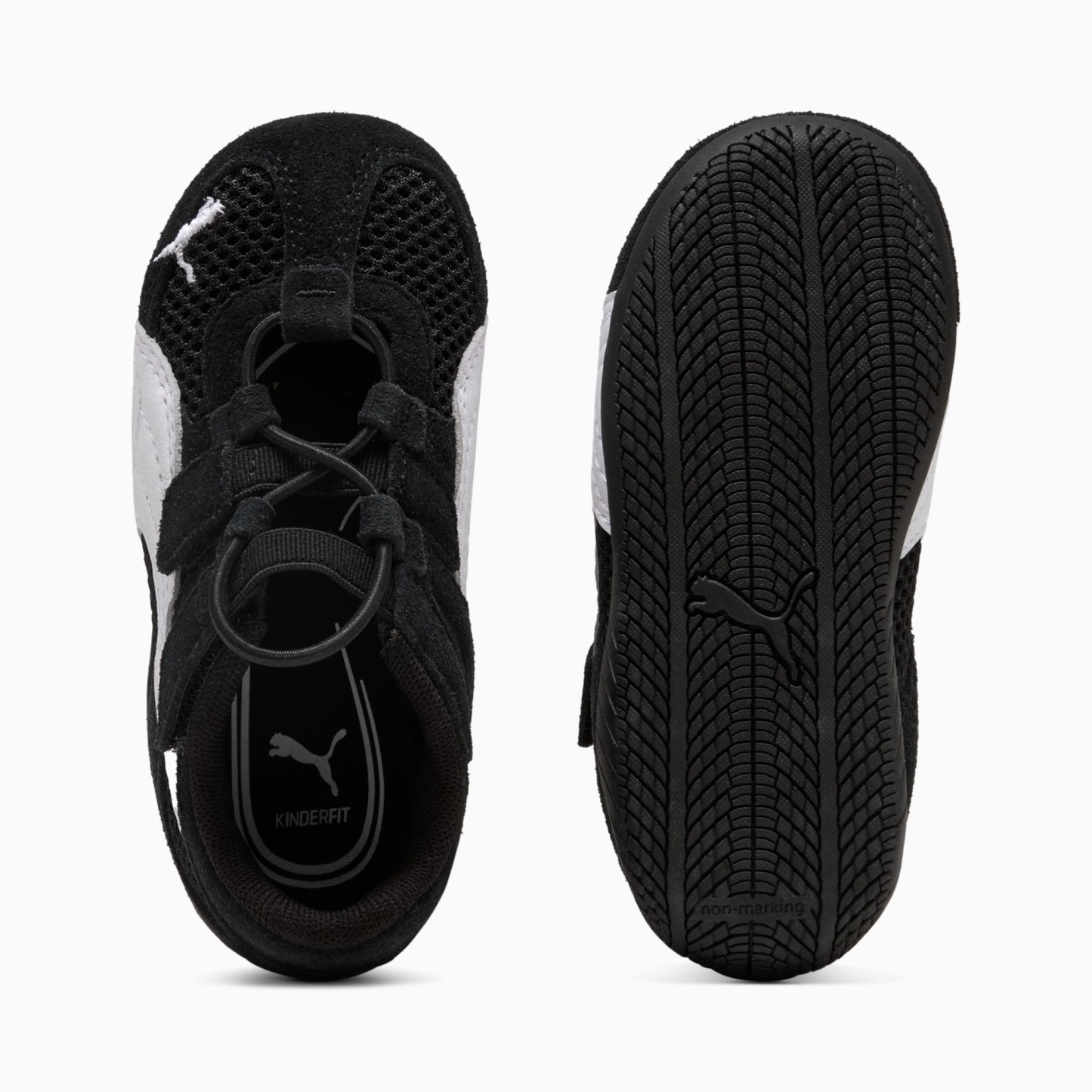 Speedcat Go Toddlers' Easy On Sneakers - PUMA Black-PUMA White - 4