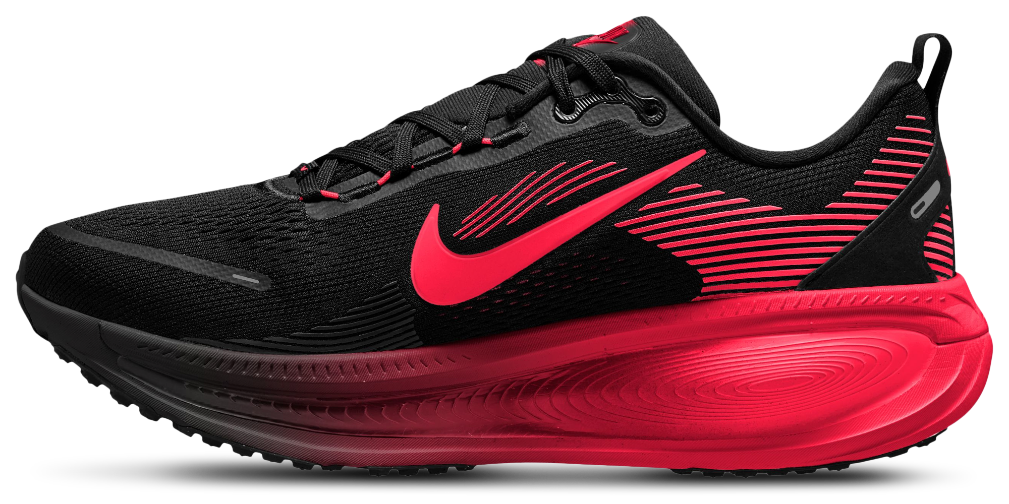 Nike Vomero 18 - Black/Red/Gray - Image 2