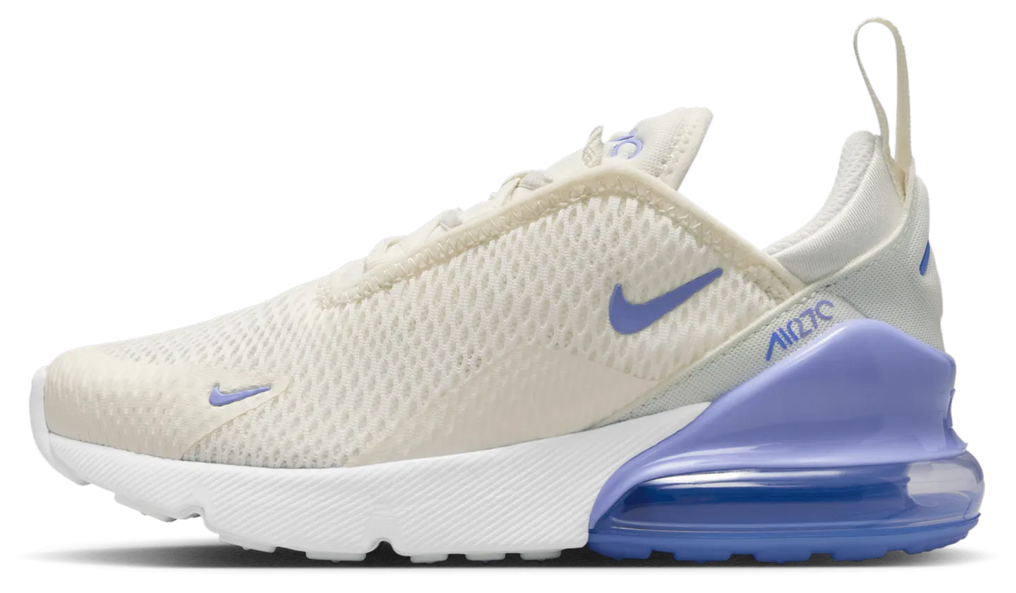 Nike Air Max 270 童款 - Sail/Lt Thistle/Sapphire - Image 2