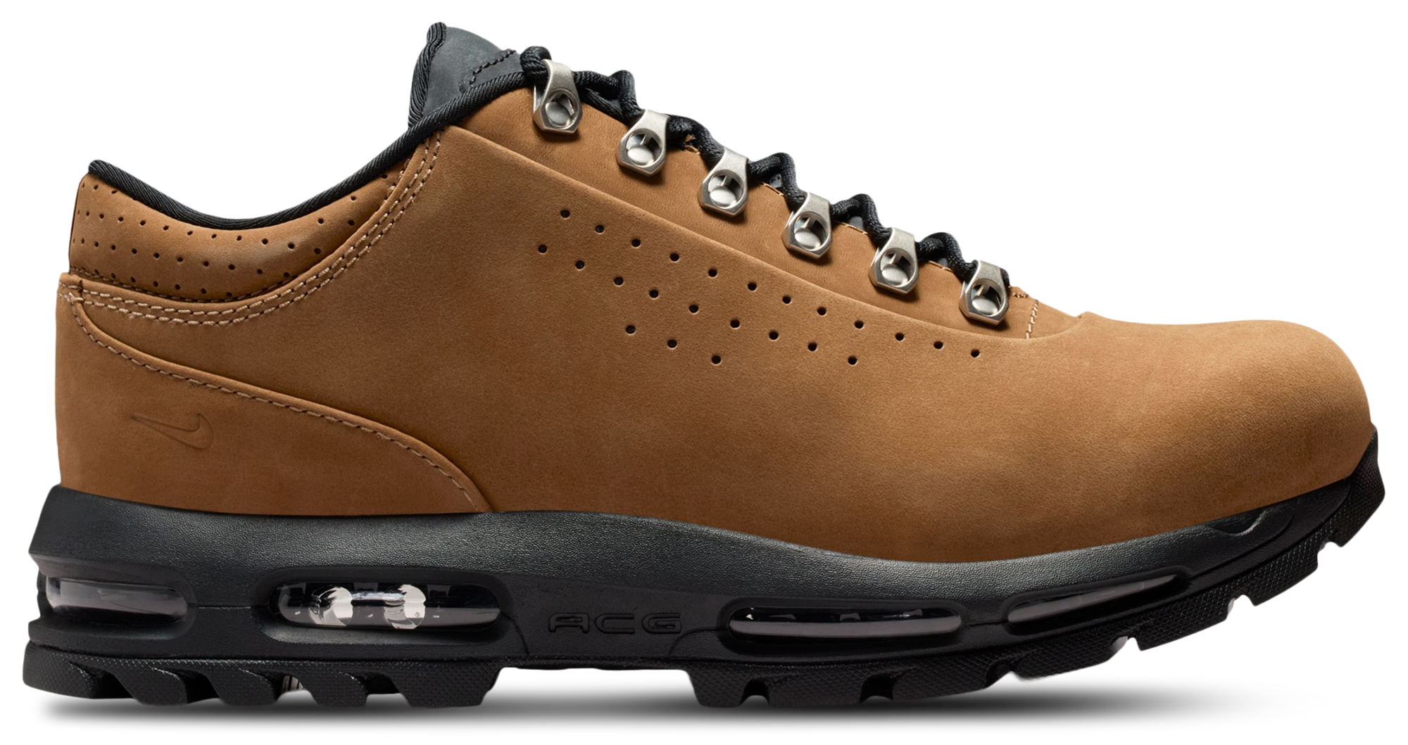 Nike Air Max Goadome Low SP - Tan/Red/Black - Image 1