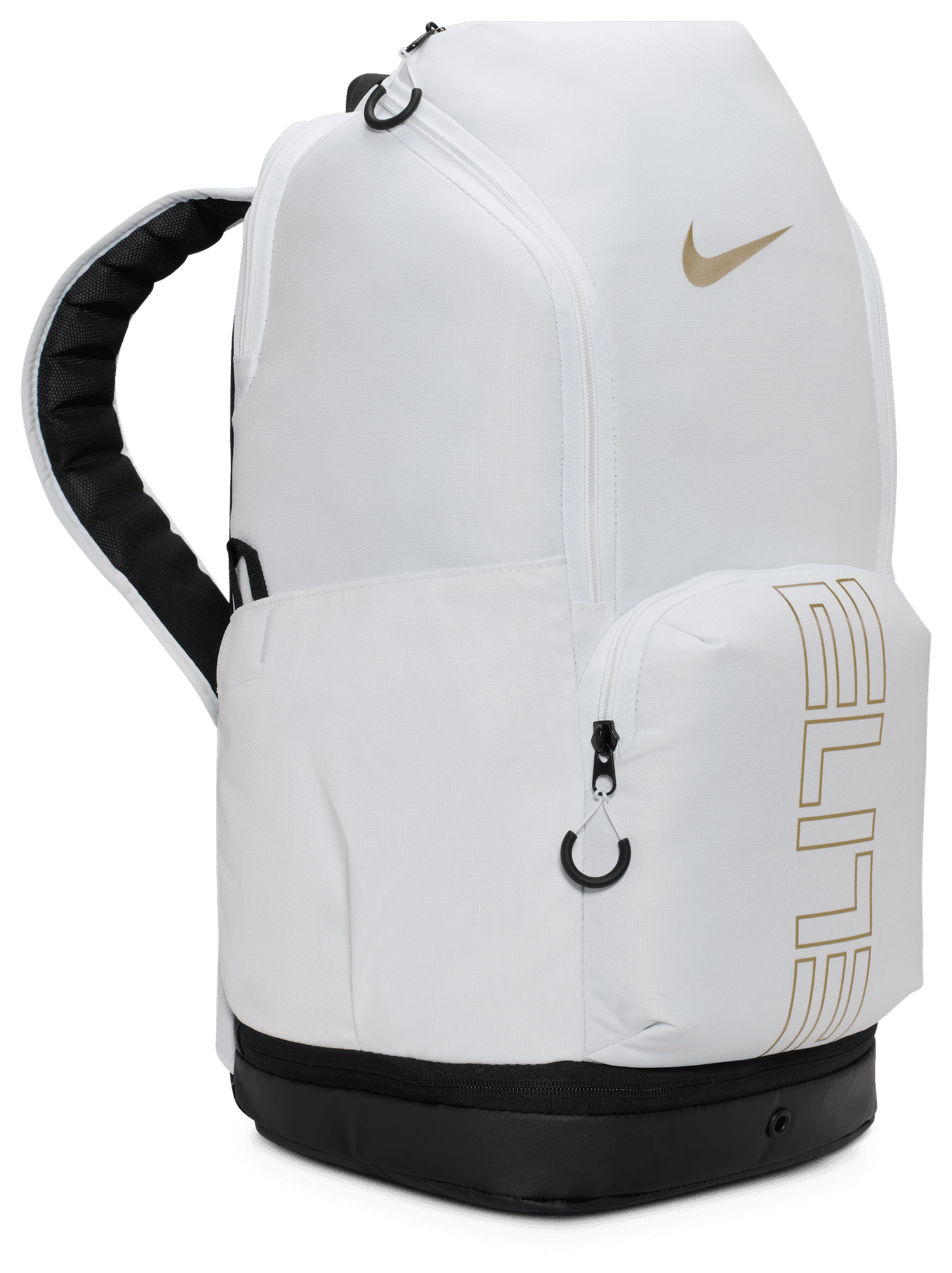 Nike Varsity Elite Backpack - Metallic Gold/White - Image 3