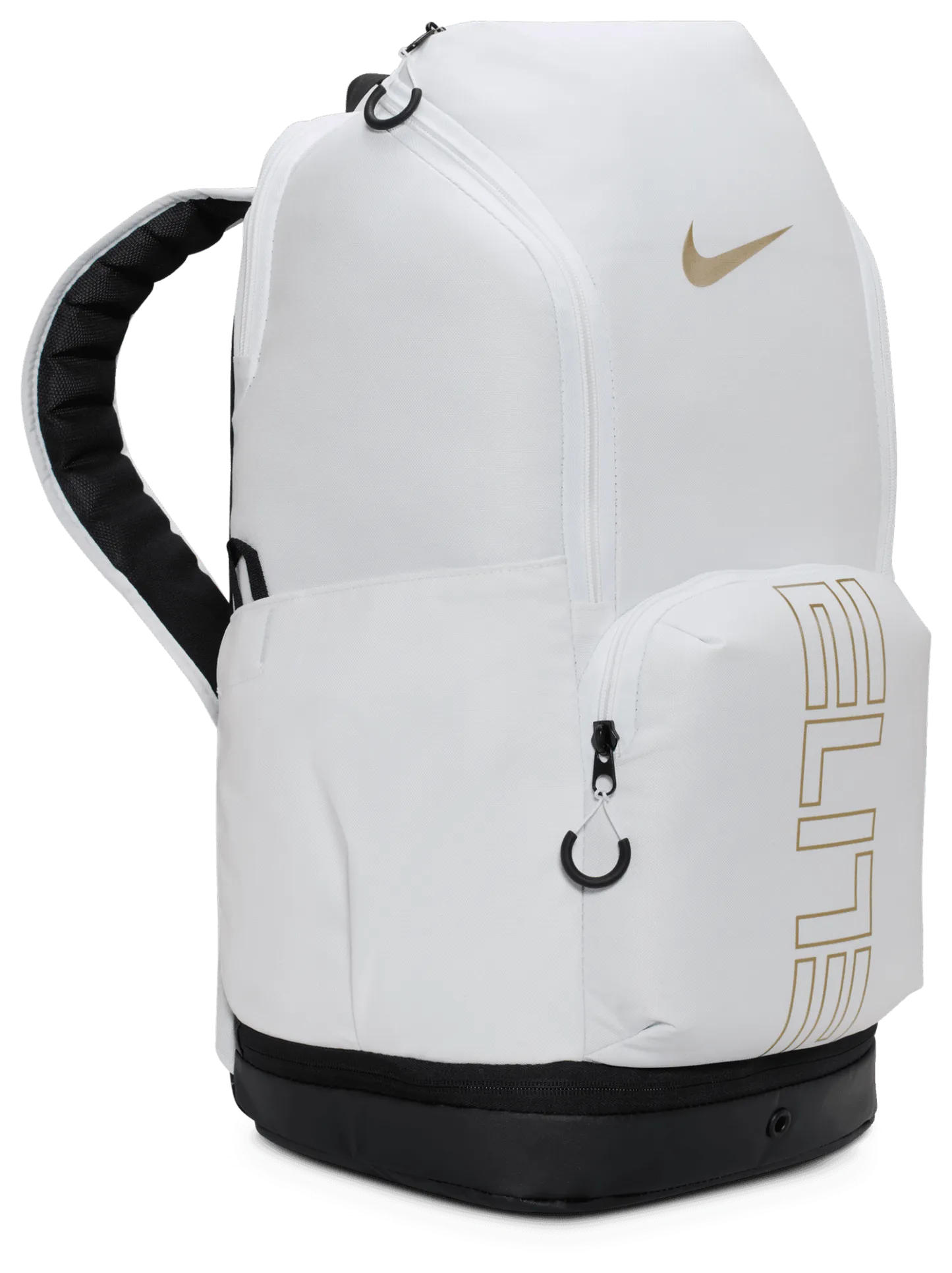 Nike Varsity Elite Backpack - Metallic Gold/White - Image 3
