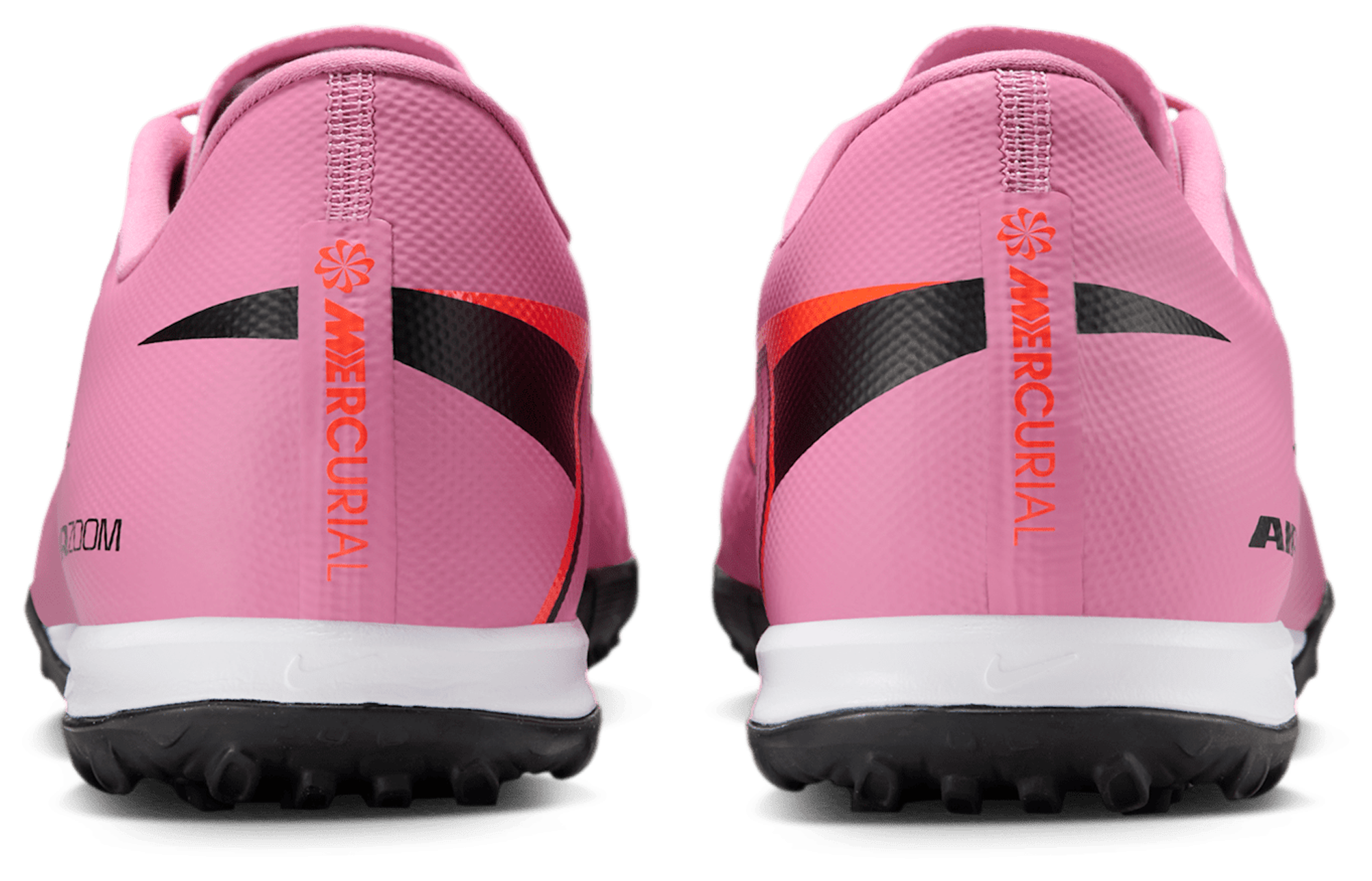 Nike Zoom Vapor 16 Academy TF - Magic Flamingo/Black/Total Crimson - Image 3
