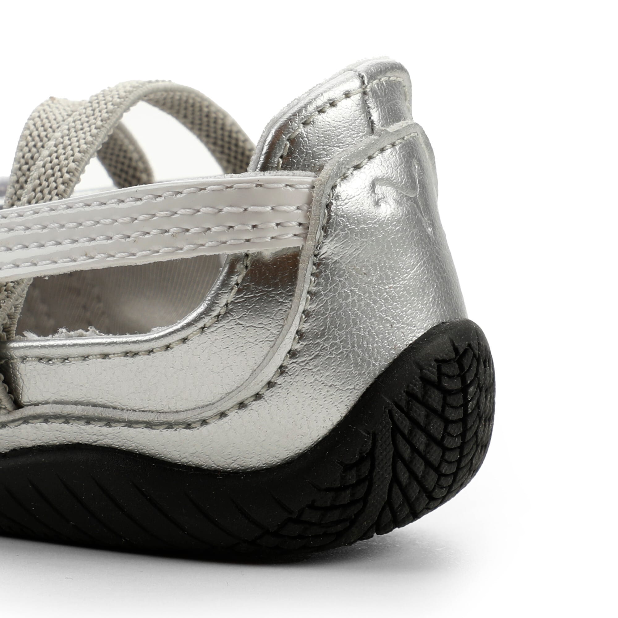 Speedcat Ballet Metallic Toddlers' Shoes - Ash Gray-PUMA White - 3