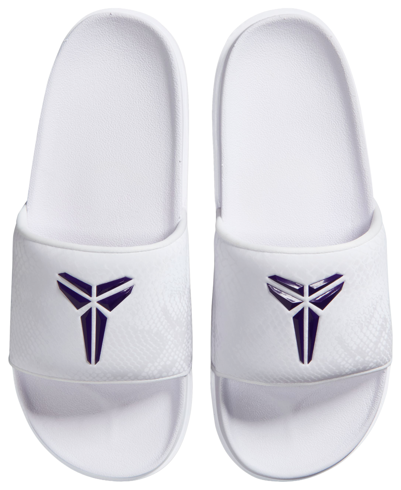 Nike Kobe Off Court Slides - White/Court Purple - Image 3
