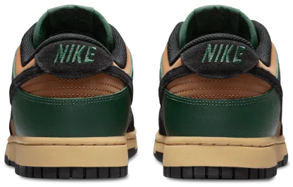 Nike Dunk Low Retro - Black/Fir/Light British Tan - Image 3