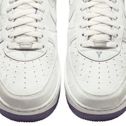 Nike Kobe Air Force 1 Low - Purple/Summit White - Image 9