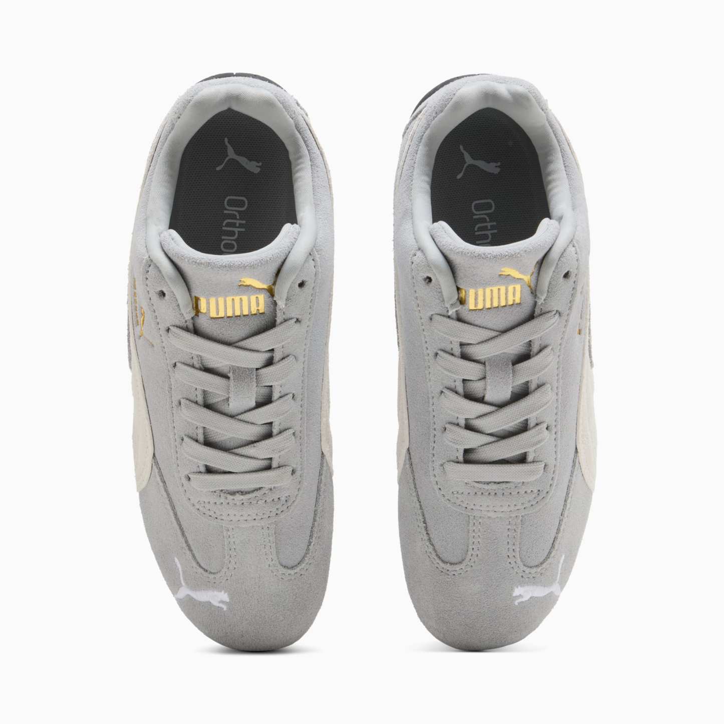 Speedcat OG Big Kids' Sneakers - Cool Mid Gray-PUMA White - 6