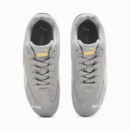 Speedcat OG Big Kids' Sneakers - Cool Mid Gray-PUMA White - 6