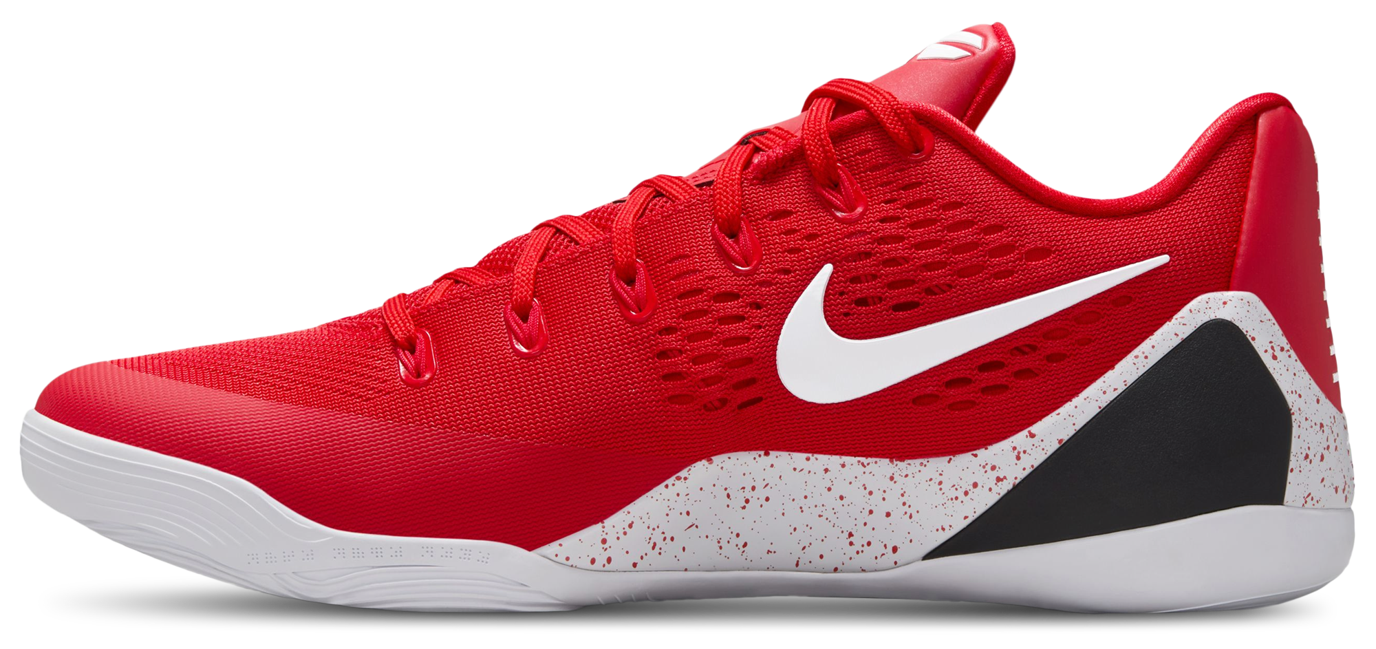 Nike Kobe 9 Elite Low EM - University Red/White - Image 2