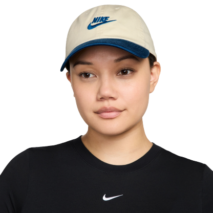Nike Club H86 Adjustable Cap - Beige/Blue - Image 1