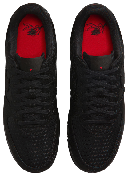 Nike Air Force 1 Low LV8 - Black/University Red/Black - Image 4