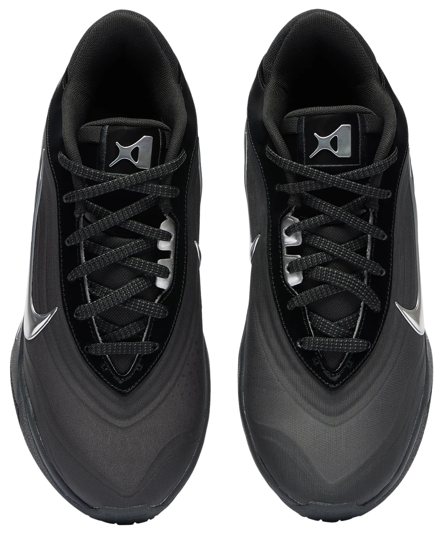 Nike A'One - Black/Metallic Silver/Dark Smoke Grey - Image 4