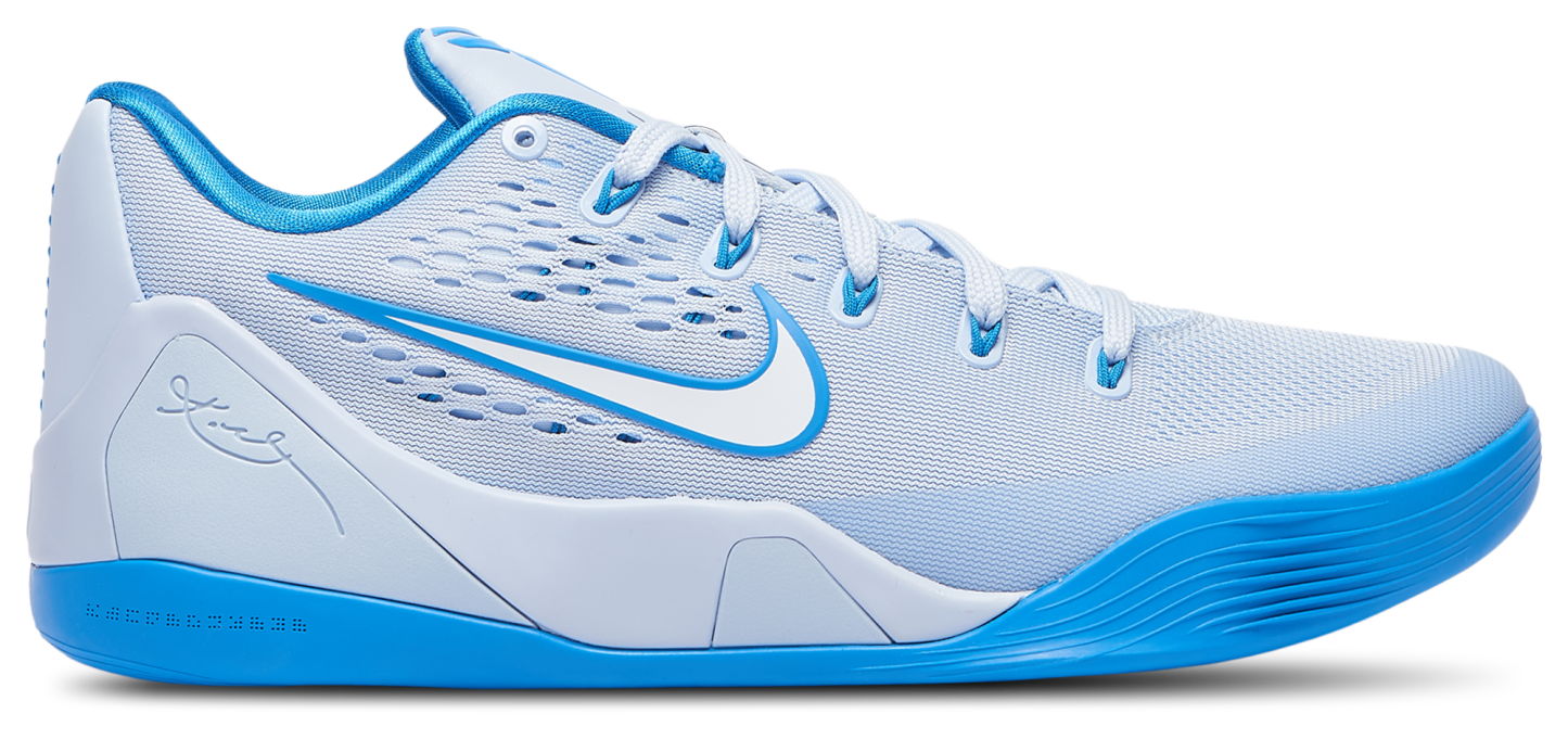 Nike Kobe 9 Elite Low EM - Hydrogen Blue/Light Photo Blue/White - Image 1