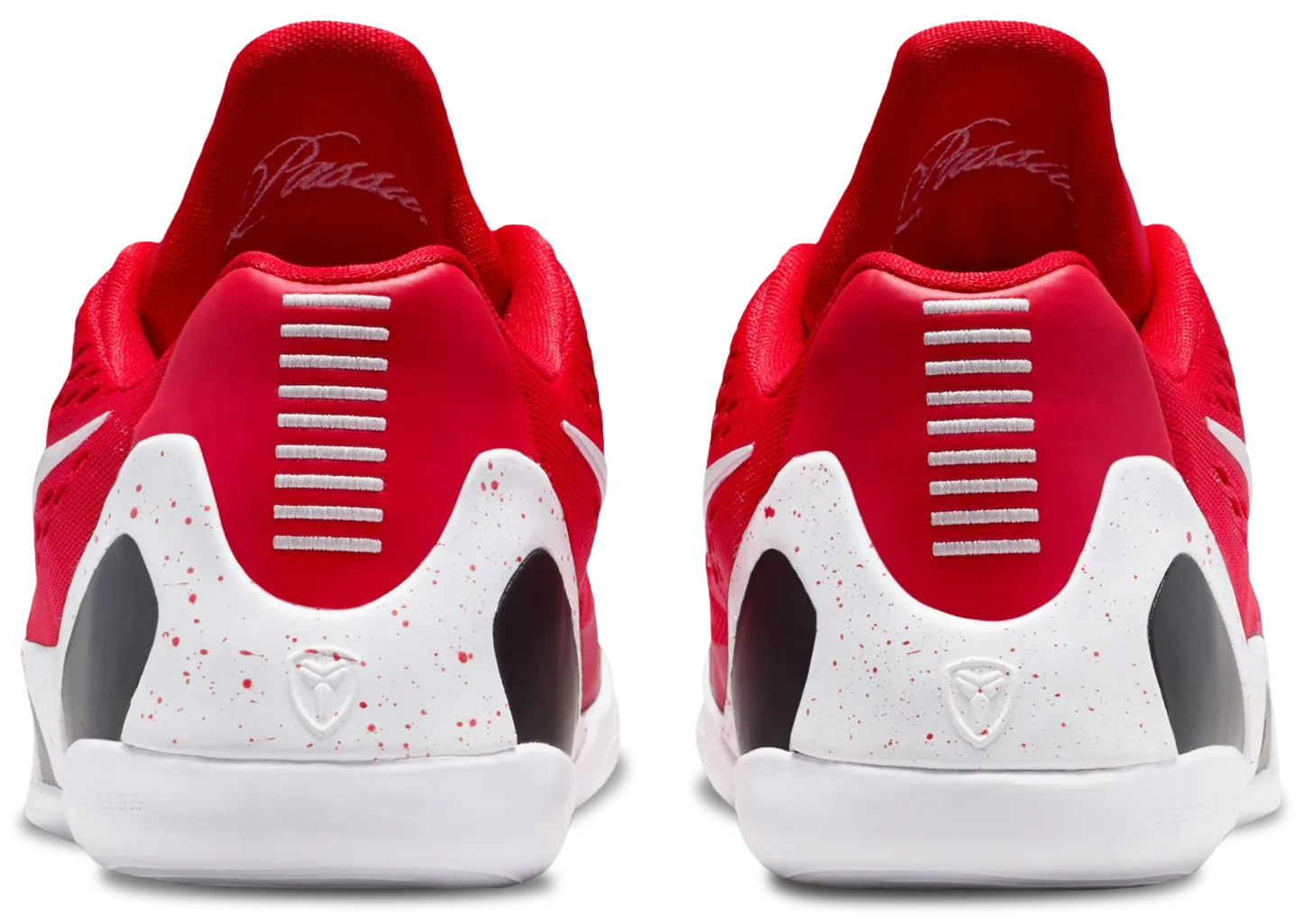 Nike Kobe IX EM 童款 - White/Red - Image 3