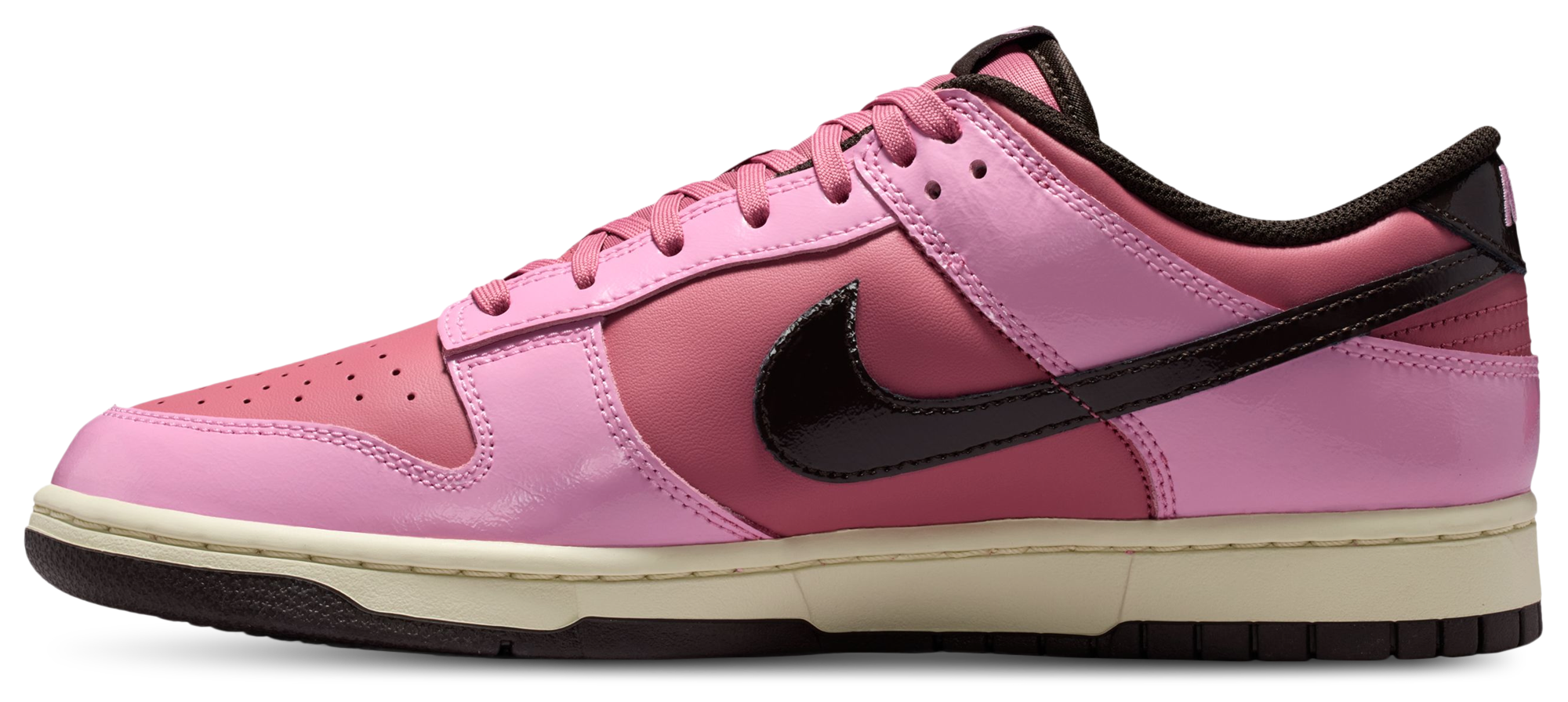 Nike Dunk Low - Brown/White/Pink - Image 2