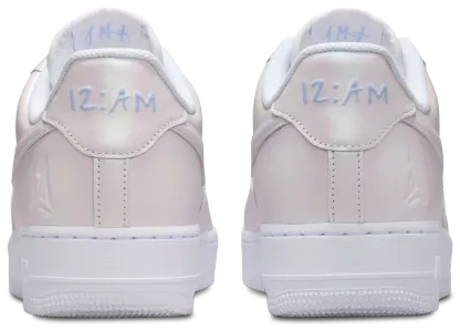 Nike Air Force 1 '07 Premium - White/Blue/Silver - Image 3
