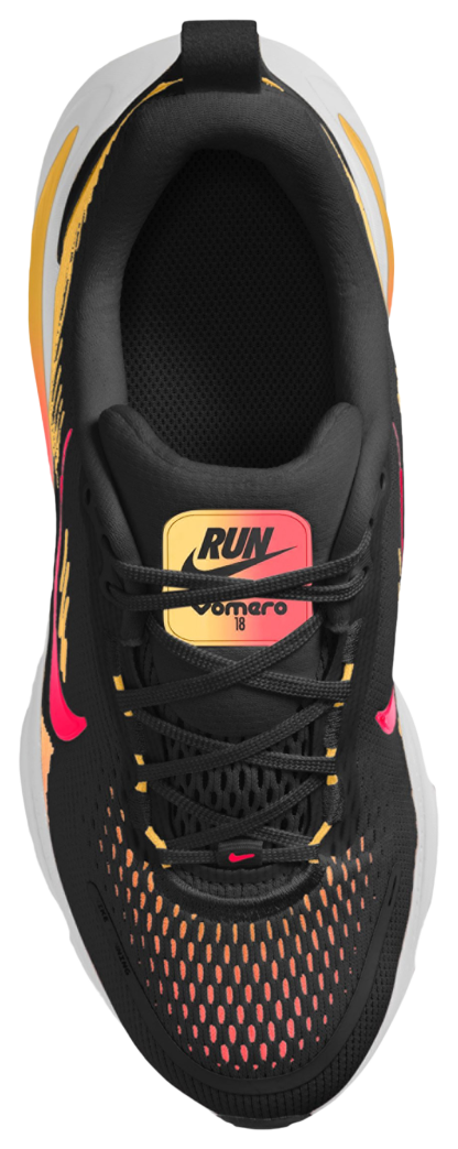 Nike Vomero 18 童款 - Black/Bright Crimson/Light Crimson - Image 3