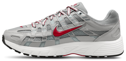 Nike P-6000 童款 - Gym Red/Metallic Silver - Image 2