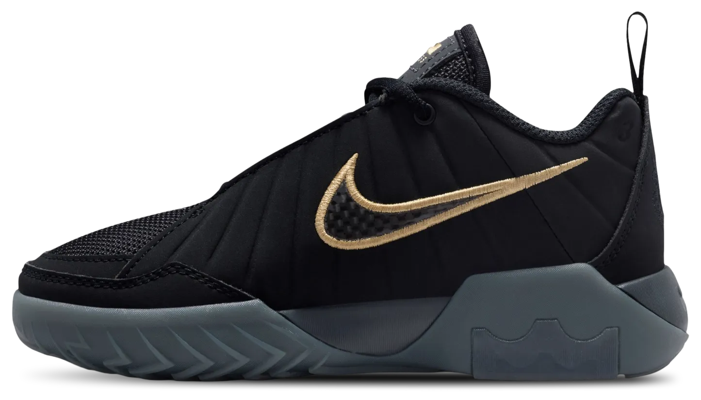 Nike Lebron Witness IX 童款 - Iron Grey/Dark Smoke Gray/Black - Image 2
