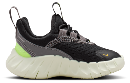 Nike Free Ride 童款 - Black/Saffron Quartz/Pencil Point - Image 1