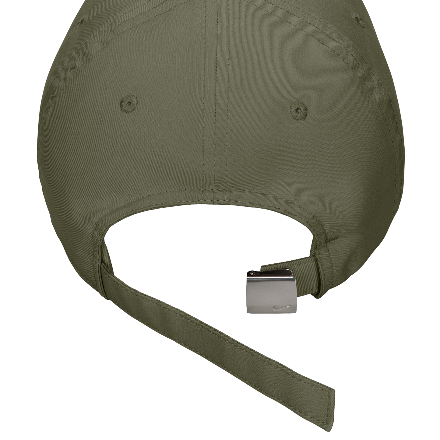 Nike Dri-FIT Club Cap - Metallic Silver/Medium Olive - Image 5