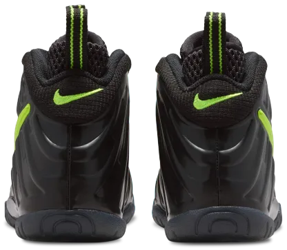 Nike Little Posite Pro 童款 - Voltage Yellow/Black - Image 3