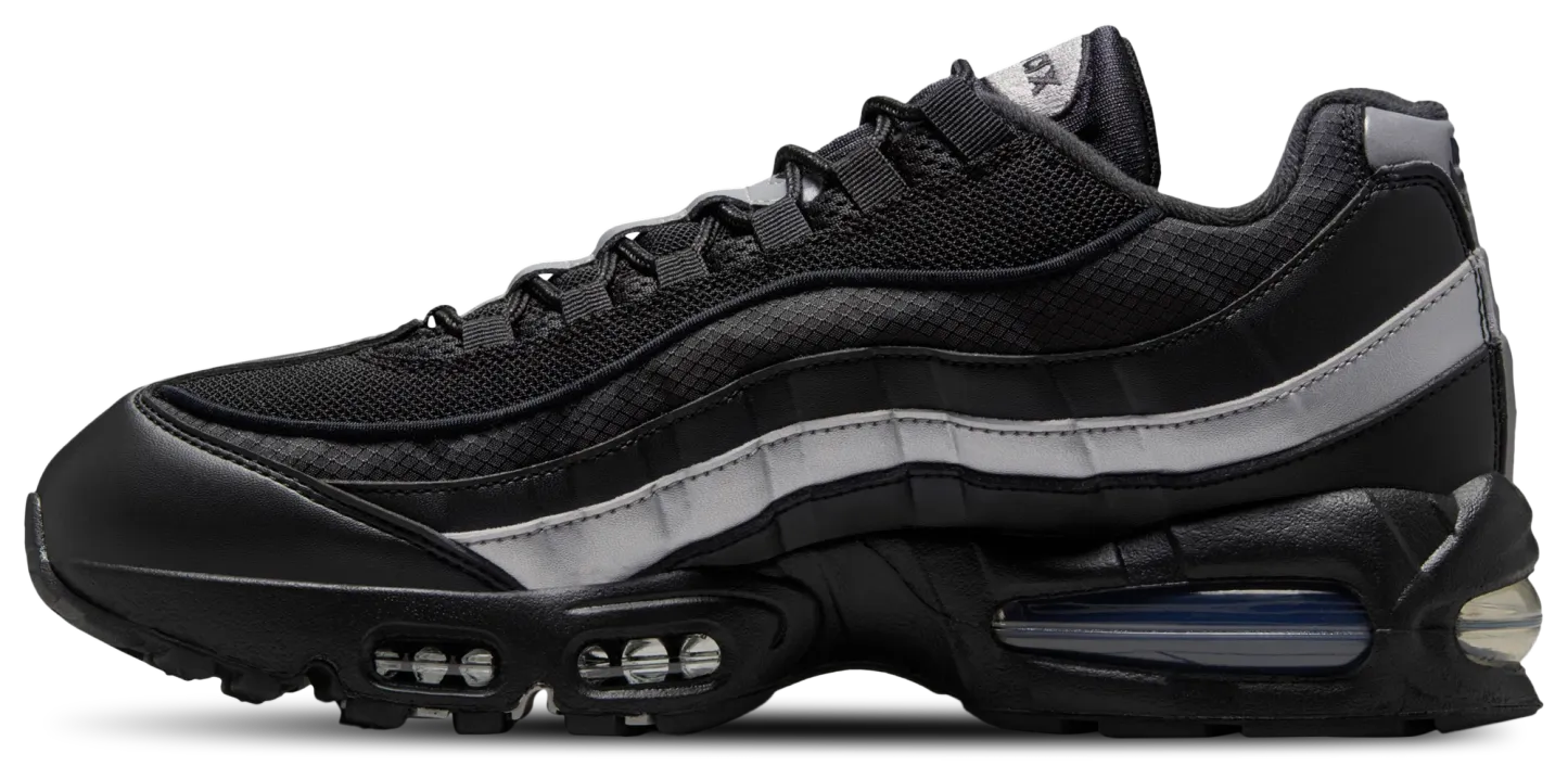 Nike Air Max 95 OG - Black/Metallic Silver/Black - Image 2