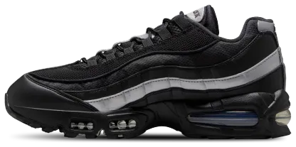 Nike Air Max 95 OG - Black/Metallic Silver/Black - Image 2