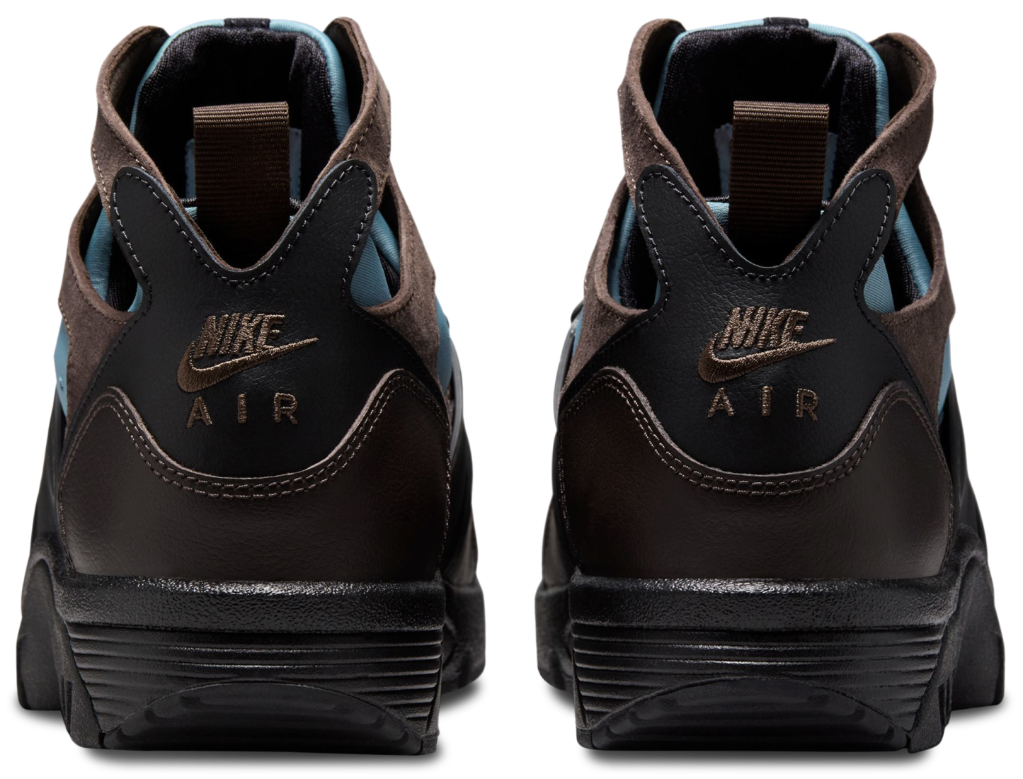 Nike Air Trainer Huarache - Black/Baroque Brown/Smokey Blue - Image 3